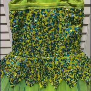 NEW, never worn, girls dance costume